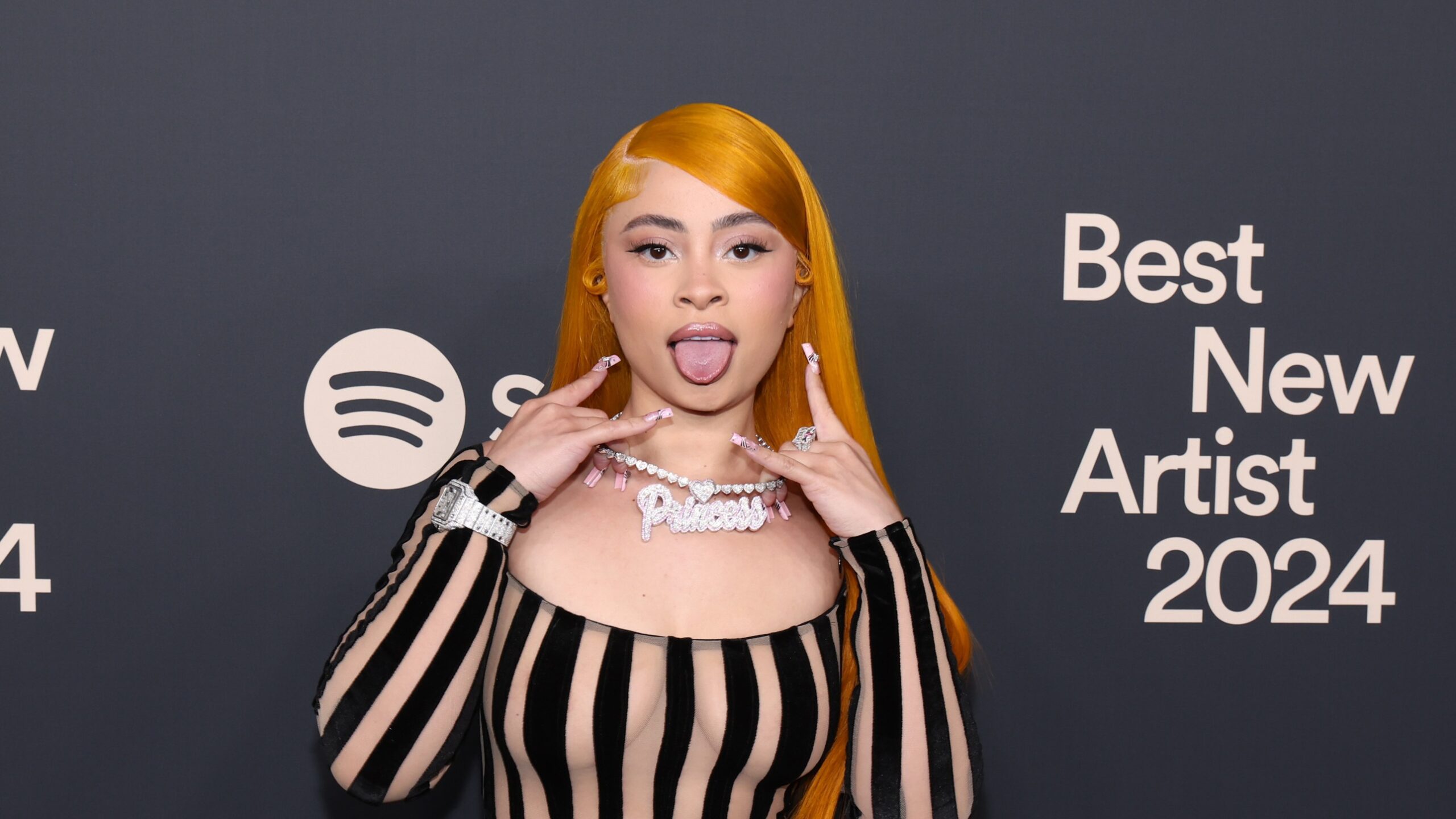 Ice Spice Pregnant? Rapper Talks Rumor Ahead Of Grammys