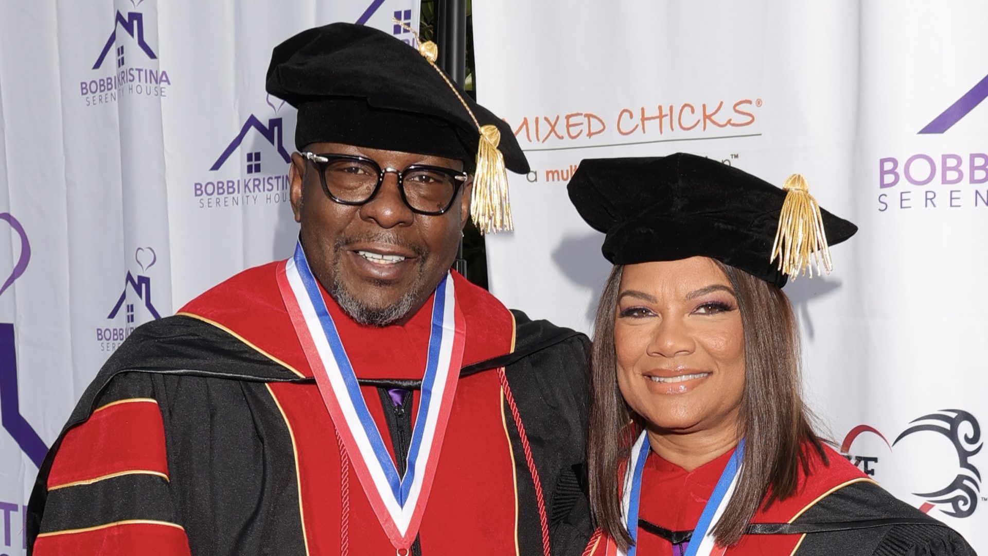 Bobby Brown & Wife Alicia Receive Honorary Doctorate Degrees