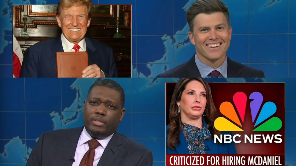 ‘SNL’ Dings Donald Trump & Ronna McDaniel On “Weekend Update”