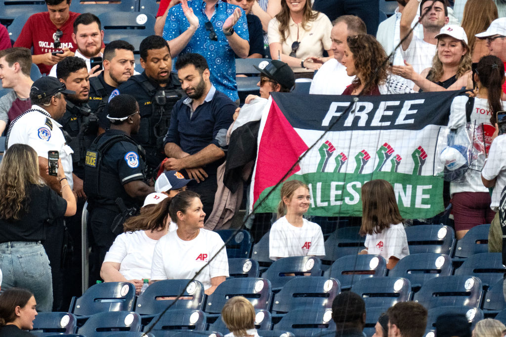 Congressional Baseball Game Disrupted By Pro-Palestine And Climate Activists