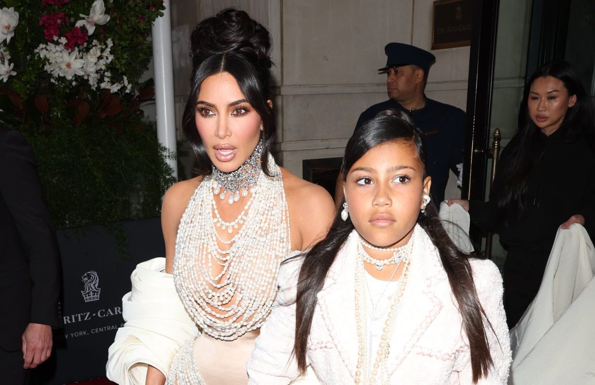 North West Goes Viral For Vicious Side-Eye On ‘The Kardashians’