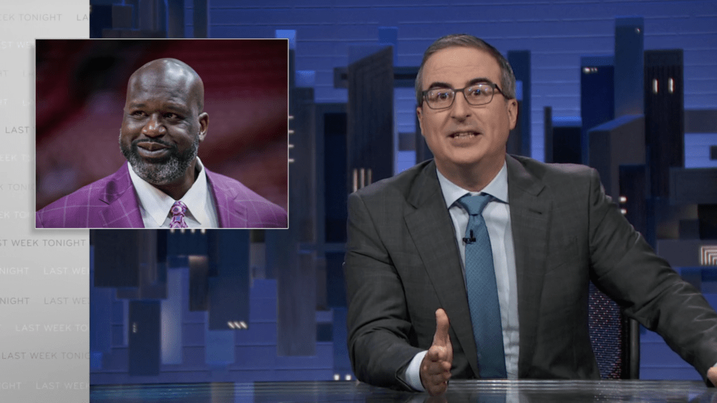 John Oliver Reveals The 2009 Shaq Tweet He Still Thinks About