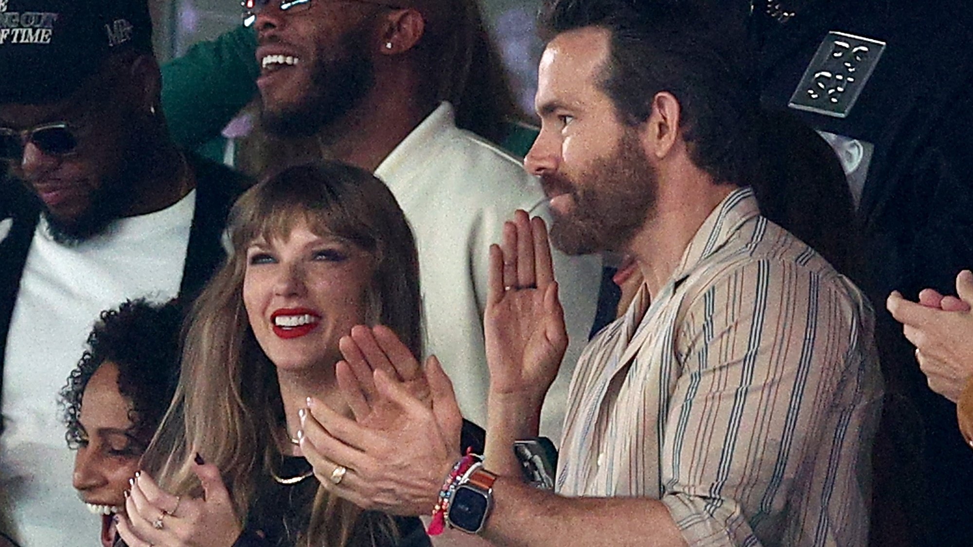 Taylor Swift Calls Ryan Reynolds Her Godkids’ Sperm Donor