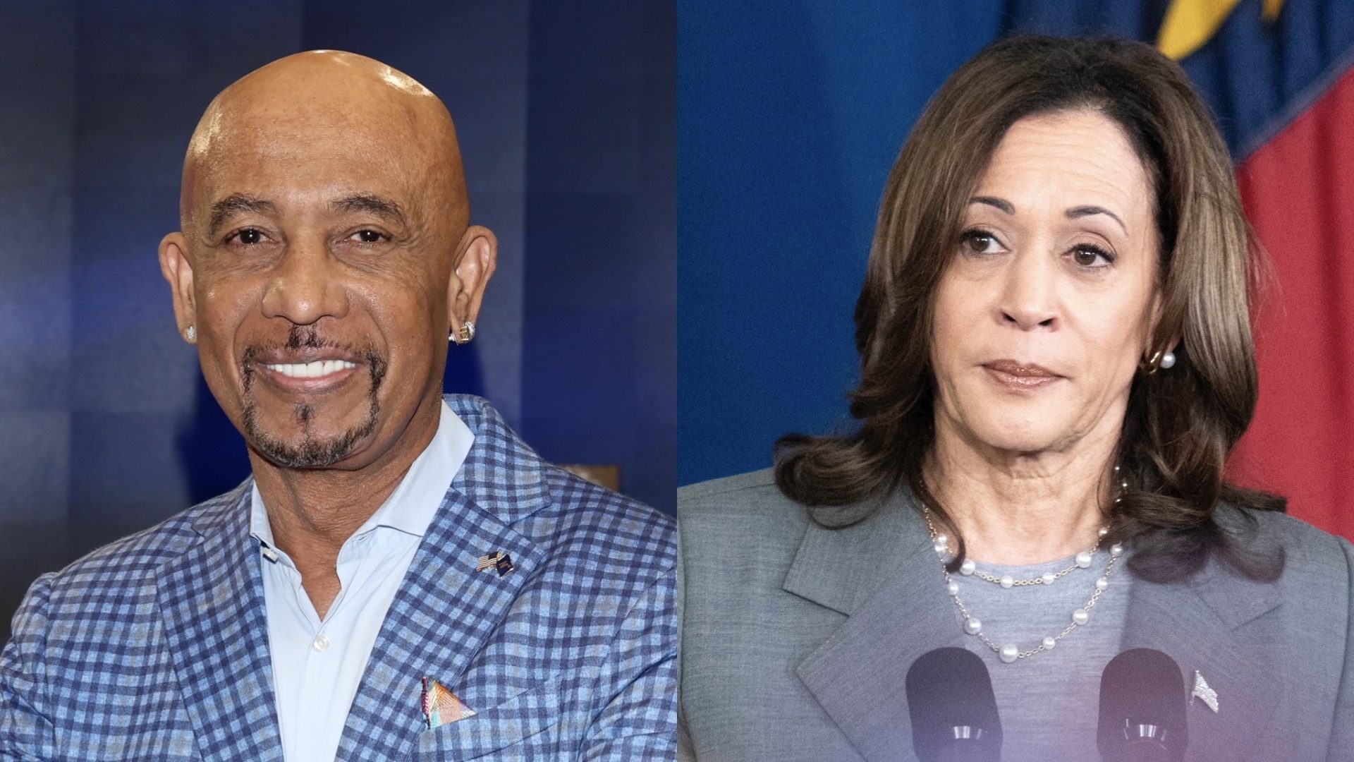 Addresses Endorsement Of Ex-GF Kamala Harris