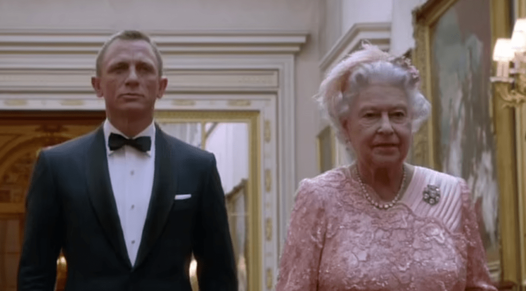 HM The Queen’s Olympic Stunt Inspired By James Bond 1997 Film